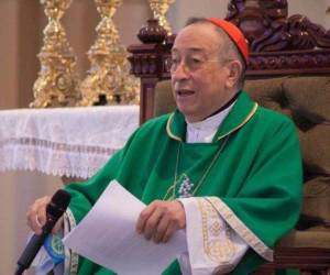 Cardenal Óscar Rodríguez llama a Honduras a orar por paz y justicia de cara a las elecciones.