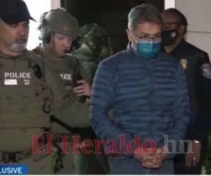 El expresidente Hernández es acusado por sus vínculos con el narcotráfico.