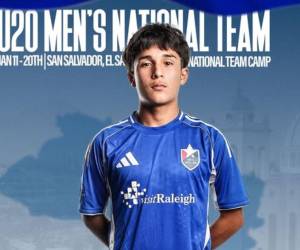 William Bonilla fue parte de la convocatoria que logró la clasificación de Honduras al Mundial Sub-17.