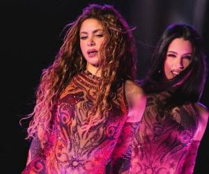 Natalia Palomares se ha convertido en una de las sensaciones de la gira mundial Las Mujeres Ya No Lloran de Shakira.