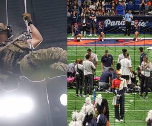 Un aviador estadounidense perdió la vida trágicamente la noche del sábado 17 de octubre mientras realizaba una exhibición de rapel, un descenso de rutina para una noche de homenaje previo al partido de fútbol americano entre la Universidad de Texas de San Antonio (UTSA) y la Navy en el estadio de Alamodome, en Texas. ¿Cómo ocurrió la tragedia? A continuación, los detalles.