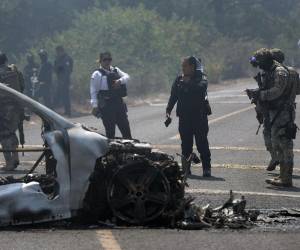 Individuos acusados fueron arrestados por efectivos de la Guardia Nacional, y otros efectivos de seguridad.