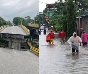 Las fuertes lluvias en Honduras han causado inundaciones, derrumbes y daños en viviendas e infraestructura, dejando comunidades incomunicadas y sin ayuda efectiva.