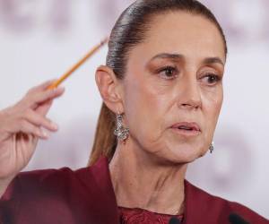 Claudia Sheinbaum reiteró que su gobierno trabaja por la paz, la seguridad, la justicia.