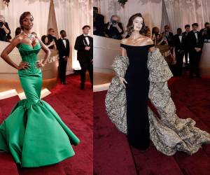 Aquí las primeras estrellas en desfilar por la alfombra roja de los Globos de Oro 2026.