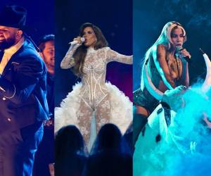 La gala de Premio Lo Nuestro estuvo marcada por una seguidilla de presentaciones que mantuvieron al público de pie durante gran parte de la noche, con un desfile de estrellas que interpretaron distintos temas.