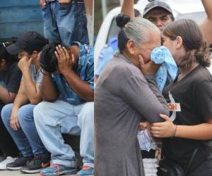 Preocupados de que su pariente privada de libertad esté entre las 41 víctimas de la matanza ocurrida en la Penitenciaría Nacional Femenina de Adaptación Social (PNFAS), familiares se plantaron este martes en la entrada del centro penal para pedir información a las autoridades. EL HERALDO captó lágrimas, oraciones y momentos de desesperación afuera del recinto tras un hecho violento que enluta una vez más al país.
