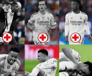 El Real Madrid la pasa mal, no solamente por su nivel futbolístico, también por el gran número de jugadores que tiene de baja y otros por partidos de sanción.