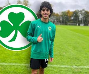 El padre del jugador compartió en sus redes sociales la grata noticia del fichaje de Johann por el cuadro alemán.