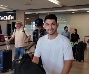 Jonathan Rubio se mostró feliz por volver a vestir los colores de la Selección de Honduras.