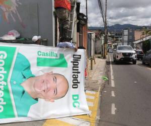 La población capitalina ya no tendrá que ver los rostros de los políticos plantados en todas las calles de Tegucigalpa y Comayagüela.