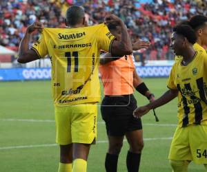 Eddie Hernández llegó a 11 goles en el torneo Clausura con el Real España.