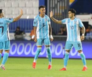 Luis Palma anotó el gol del empate de la selección de Honduras ante Jamaica.