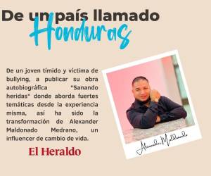 “Sanando heridas”, la obra autobiográfica de Alexander Maldonado, influencer de cambio de vida