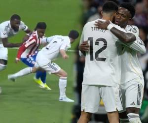 El Real Madrid se llevó el triunfo sobre el Atlético en el derbi de Madrid en el Santiago Bernabéu con tantos de Vinícius Jr (x2) y Fede Valverde