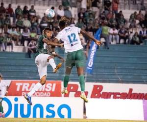 Imágenes del desarrollo del partido.