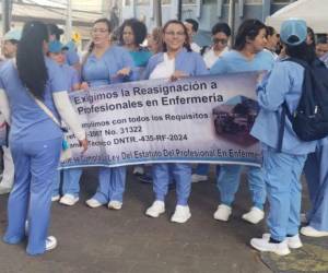 Las enfermeras profesionales indicaron que de no haber respuesta esta semana por parte de las autoridades sanitarias decidirán si saldrán a las calles.