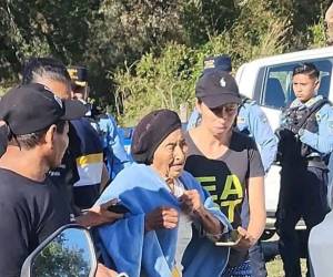 Doña Marta Lourdes fue rescatada por agentes de la Unidad Nacional Antisecuestros (Unas).