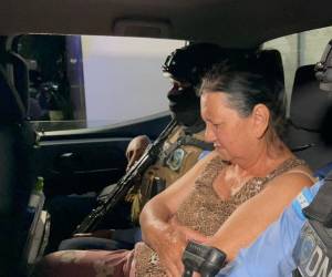 Las autoridades encontraron, en la vivienda de la adulta mayor, varias armas que pertenecerían a la Mara Salvatrucha.