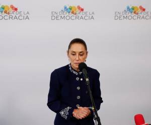 La presidenta de México, Claudia Sheinbaum, se encuentra en Barcelona para la cumbre En defensa de la democracia.