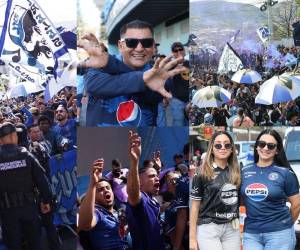 Barra del Motagua montó un impresionante carnaval previo a la final ante Marathón. Así fue la llegada de la revo al estadio Nacional de Tegucigalpa.