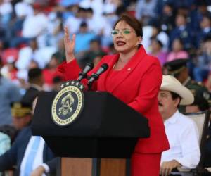 Xiomara Castro aseguró que el proceso electoral estuvo marcado por manipulación del TREP y adulteración de la voluntad popular.