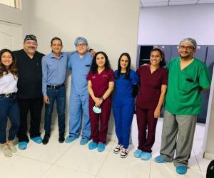 Dra. Marcela Mamiam, Dr. Jesús Aguilar, Dr. Alejandro Espinosa, Dr. Fernando Castro, Dra. Sofía Discua, Dra. Silvia Zavala, Dra. Jessica Zelaya, Dr. César Herrera.