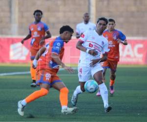 Imágenes del desarrollo del partido.