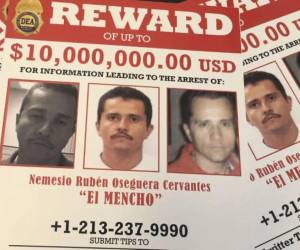 El Mencho era uno de los criminales más buscados por autoridades mexicanas y estadounidenses