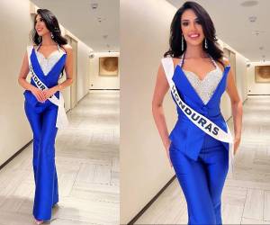 Alejandra Fuentes, Miss Honduras 2025, se presentó recientemente ante el jurado de Mis Universo, luciendo un espectacular traje azul, creado por las talentosas manos de una diseñadora hondureña. ¿Qué representa su hermoso conjunto? Aquí los detalles.
