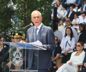 El mandatario dio su segundo discurso del día dentro del Estadio Nacional.