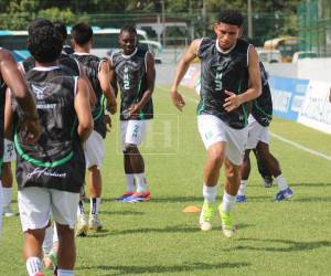 Imágenes del desarrollo del partido.