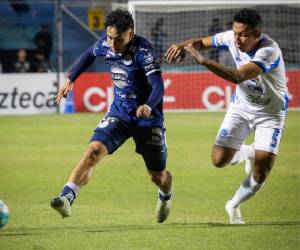 Imágenes del desarrollo del partido.