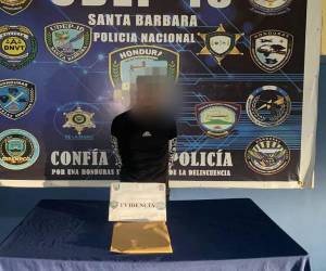 El sujeto fu detenidos por las Fuerzas Especiales de la Policía Nacional y será remitido a los juzgados.