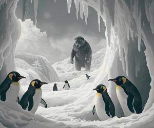 Pingüinos unidos jamás serán vencidos, de Britany Juliet Canales