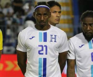 Bryan Róchez llegó a su sexto gol con la camisa de la selección hondureña.