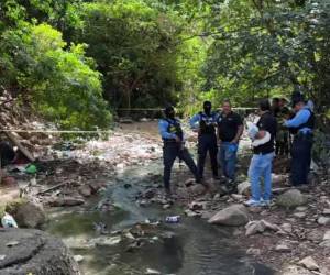 En la escena no se encontraron indicios que permitan establecer el paradero del asesino.