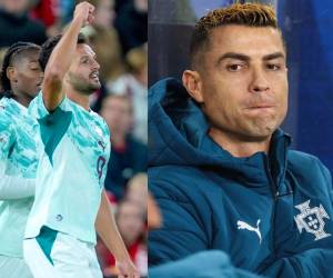 Cristiano Ronaldo de manera sorpresiva se quedó en el banqullo de Portugal ante Noruega.