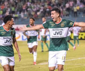 Imágenes del desarrollo del partido.