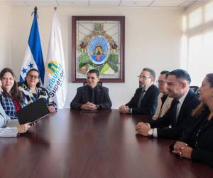 El acto oficial se desarrolló durante una sesión del Pleno Administrativo.