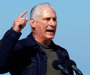 El presidente de Cuba, Miguel Díaz-Canel.