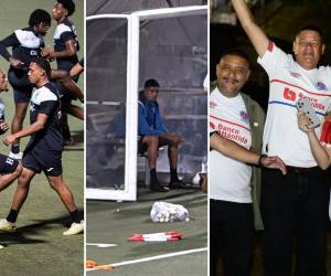 La Selección Nacional de Honduras entrenó esta noche en el Nacional de Managua y dejó todo listo para el juego ante su similar de Nicaragua. Estas son algunas postales que sobresalieron la noche de este 12 de noviembre en la concentración catracha que busca su pase al Mundial 2026.