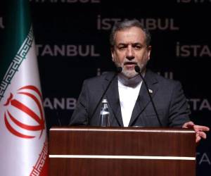 El ministro iraní de Exteriores, Abas Araqchí.