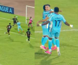 Erick Yio Puerto se estrena como goleador en su primera titularidad con Honduras