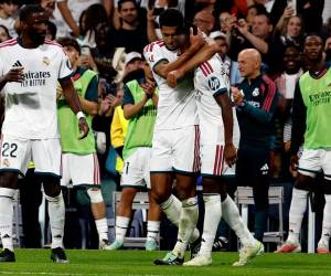 Yan Diomandé anotó su primer gol con la camisa del Real Madrid.