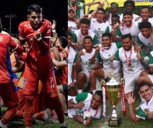 Entre el Estrella Roja y el Hondupino se disputan el boleto a primera división.