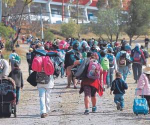 La reducción del paso de migrantes extranjeros por Honduras esta vinculada al endurecimiento de las políticas migratorias de Estados Unidos.