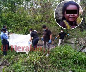 Elementos policiales encontraron el cuerpo de la pequeña flotando en una quebrada de la zona.