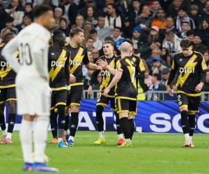 Real Madrid la pasó muy mal de local ante el Rayo Vallecano.
