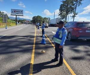 En la carretera CA-5 se instalarán varios puntos de control o retenes durante Semana Santa.